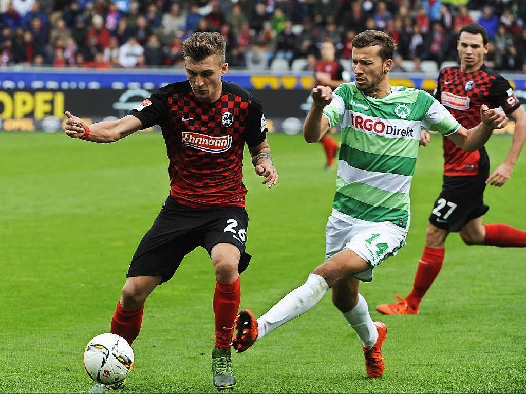 Ein schnes Spiel fr die Zuschauer am Sonntagnachmittag im Schwarzwaldstadion.