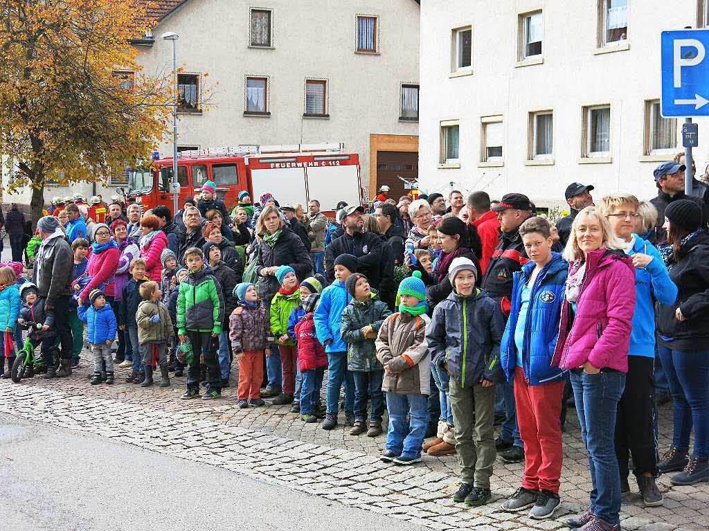 Hand in Hand arbeiteten die Rettungskrfte bei der Chilbiprobe in Bonndorf.