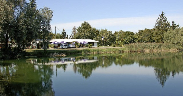 Idyllisch gelegen: der Oberausee des Anglervereins   | Foto: Wolfgang Beck