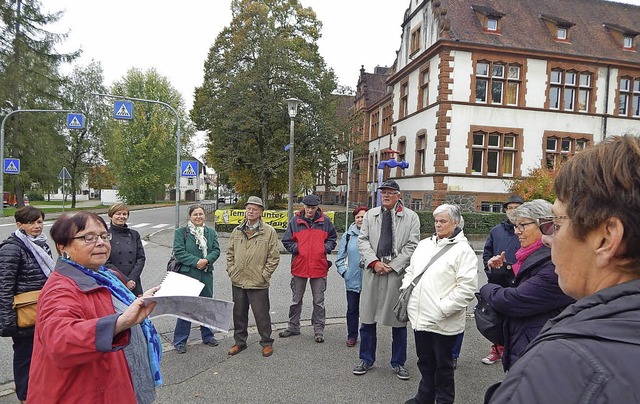 Selbst fr alteingesessene Rheinfelder...rdt noch berraschende Informationen.   | Foto: Claudia Gempp