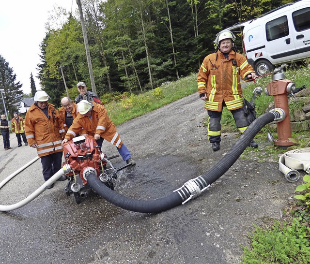 Bei der bung in Diersburg ist  es um ...g ber eine lngere Strecke gegangen.   | Foto: Frank Leonhardt