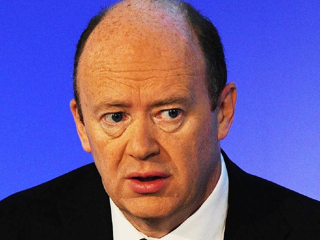 John Cryan, der neue starke Mann bei d...n Bank, setzt seine Vorstellungen um.   | Foto: DPA