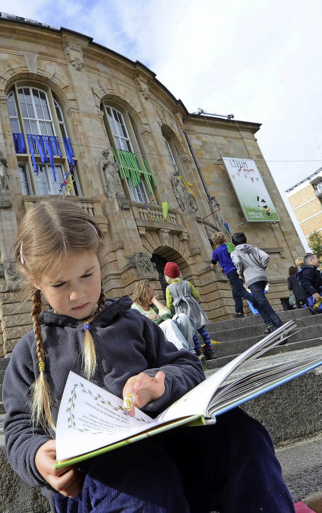 Versinken in anderen Welten: Dafr ist das Lesefest gut.  | Foto: Rita eggstein