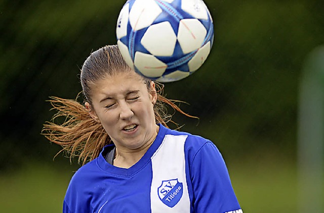 Augen zu und durch: Amanda Nnninghoff vom SV Titisee  | Foto: seeger