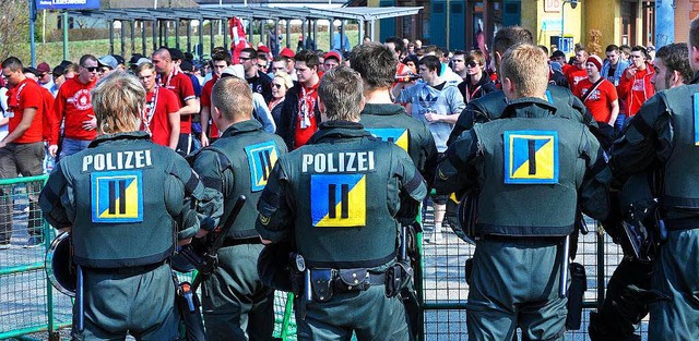 Gegen zwei Ultras des SC Freiburg hatt... Unrecht, entschied jetzt das Gericht.  | Foto: Michael Bamberger