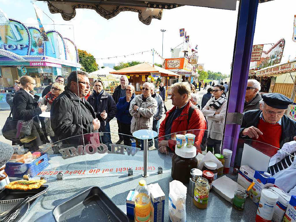 Auf der Freiburger Herbstmess’ haben BZ-Leser einen exklusiven Einblick in das Geschft der Schausteller erhalten.