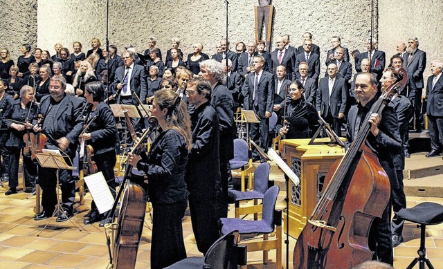 Glckliche Gesichter gab es beim Schlussapplaus.   | Foto: Johannes Schanz