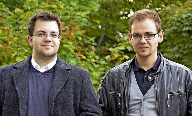 Achim (links) und Andreas Tom Ltzelsc...a  und vielen Beteiligten in Minseln.   | Foto: Ralf H. Dorweiler