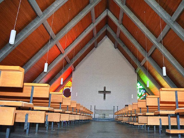 Kirche Heilige Familie: Geprft und al...gsunterkunft fr ungeeignet befunden.   | Foto: Nikolaus Trenz