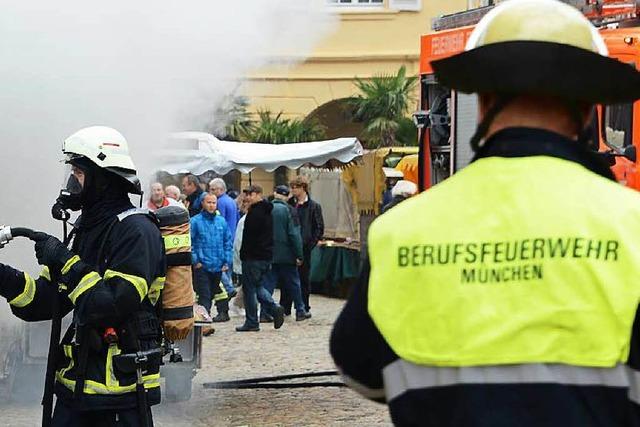 Warum ein Münchner Feuerwehrmann in Freiburg löscht