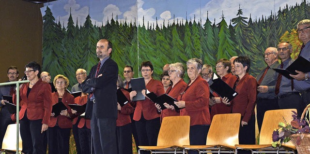 Der Langenauer Gesangverein hat seit  ...ktive Frauenstimmen in seinen Reihen.   | Foto: Georg Diehl