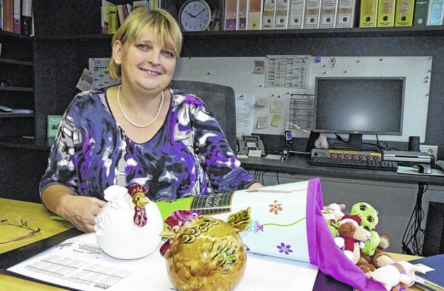 Monika Wiederholl leitet seit dem neue...benstellen in Mundelfingen und Behla.   | Foto: gabi lendle