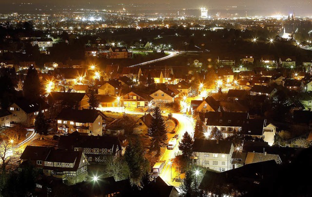 Auch wenn die Straenbeleuchtung nacht...ll es daher mglichst dunkel bleiben.   | Foto: Peter Heck