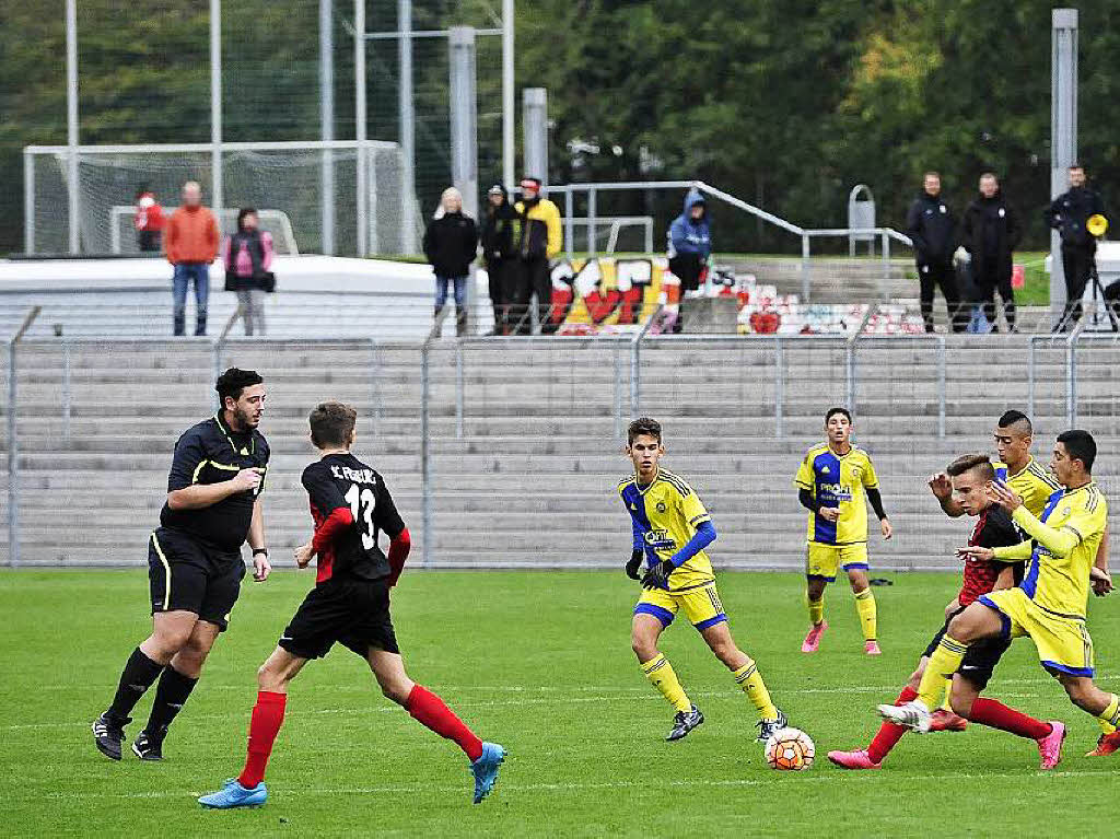 U16 des SC Freiburg unterliegt Maccabi Tel Aviv mit 2:4