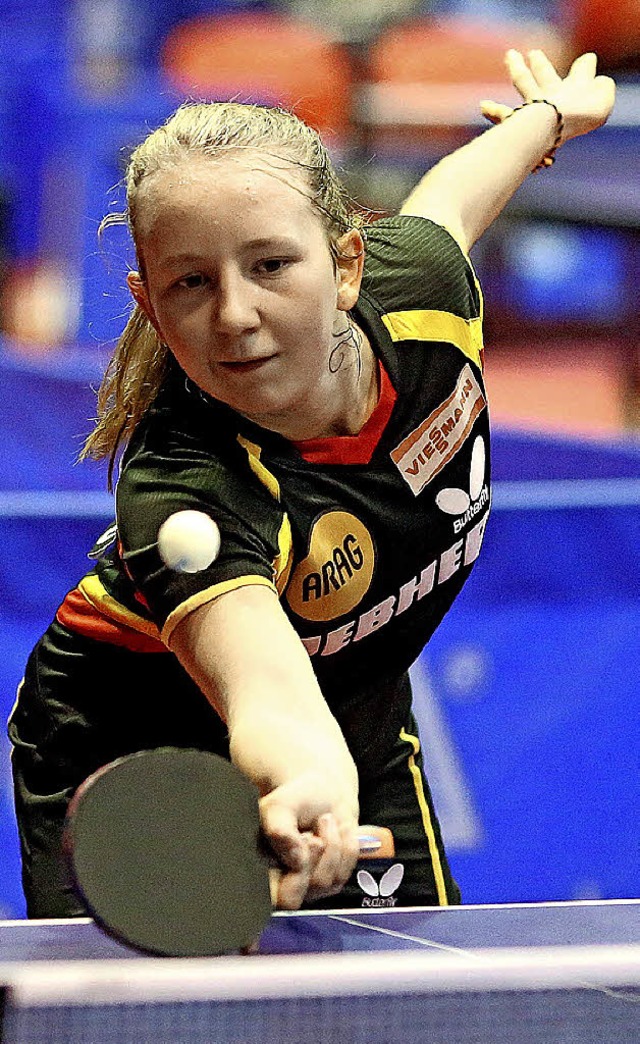 Lilli Eise (ESV Weil) bei der Jugend-EM 2013.   | Foto:  Marco Steinbrenner