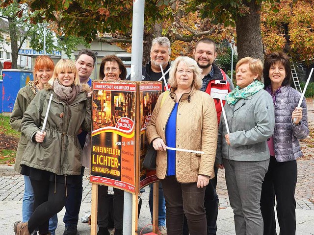 Stadtmarketing, Wirtschaftsfrderung u...ichtereinkaufsabend gemeinsame Sache.   | Foto: Bhm-Jacob