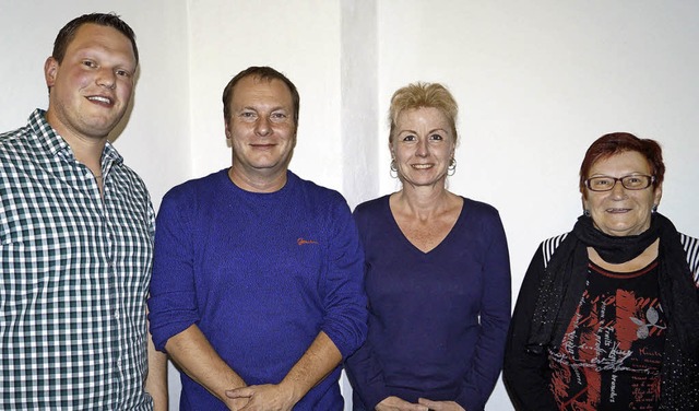 Simon Keller, Vorsitzender der  &#8222...itz, Regina Frey und Vroni Sonnenfroh.  | Foto: Silke Hartenstein