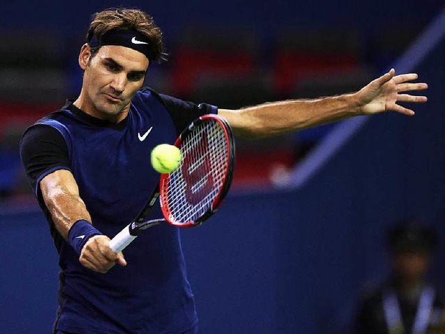 Frher Balljunge, heute der Beste: Roger Federer   | Foto: AFP, dpa