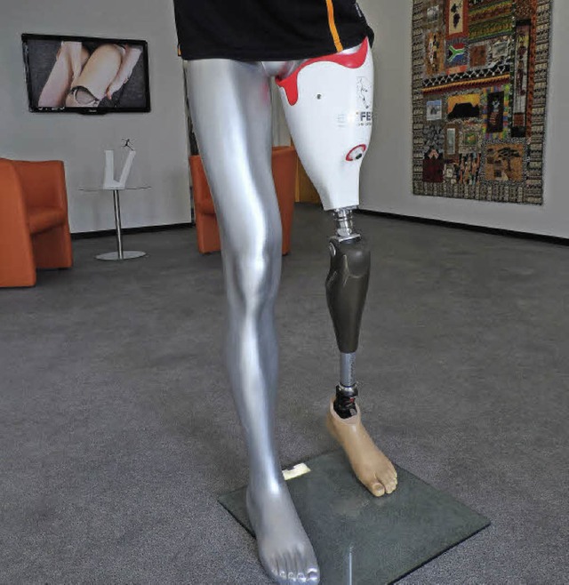 Beinprothese von Seifert Technische Orthopdie   | Foto: soc (2)