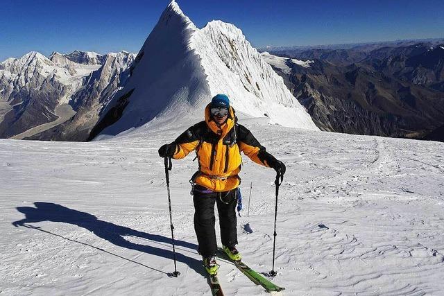 Fotos: Denzlinger und Freiburger mit Skiern im Himalaya