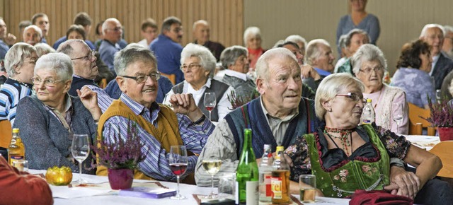 Beliebt ist der Herbstnachmittag bei den Seniorinnen und Senioren aus Mahlberg.   | Foto: Olaf Michel