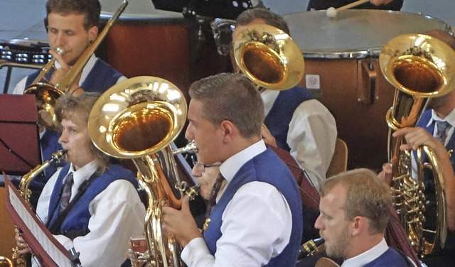 Am 1. Januar lutet die Stadtmusik St...lisch ein.                              | Foto: Andreas Mahler