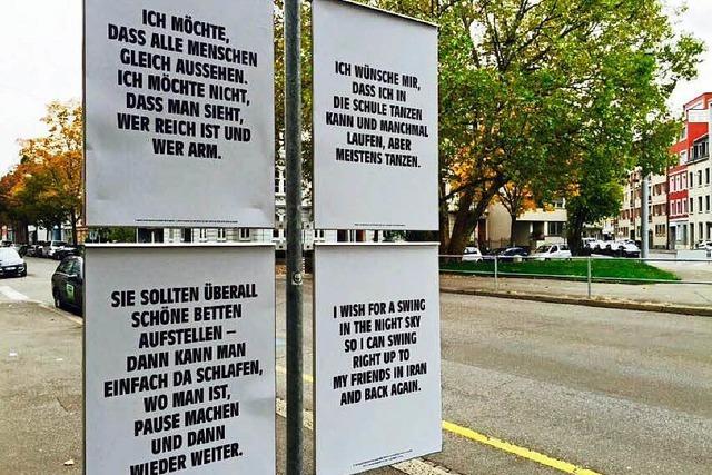 Was steckt hinter all den rtselhaften Plakaten in Basel?