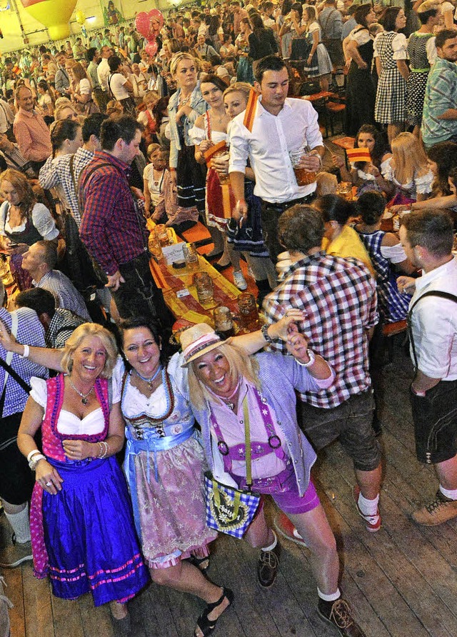 Das Badische Oktoberfest erlebte eine ...reiche Premiere: viermal ausverkauft.   | Foto: Bamberger