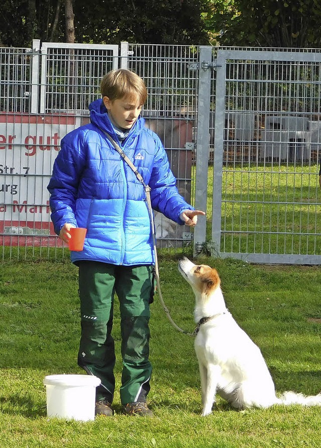 Eric und seine Emmy  sind ein gutes Team.   | Foto: Cornelia Weizencker