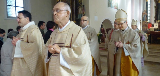 Der Gottesdienst mit der Predigt von E... zentrale Veranstaltung des Jubilums.  | Foto: Karla Scherer