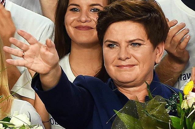 Beata Szydlo soll in Polen Regierungschefin werden