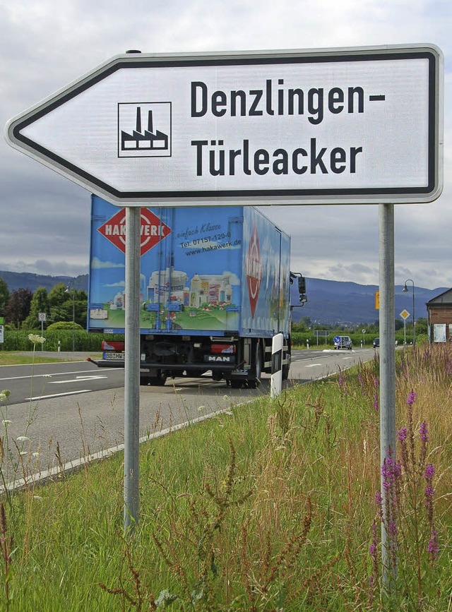 Der Lidl-Markt im Denzlinger Gewerbegebiet Trleacker wird zum Zankapfel.   | Foto: Frank Kiefer