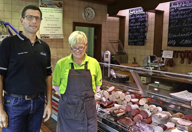 Alexander Weber und Marliese Burger  | Foto: CHRISTOPH BREITHAUPT