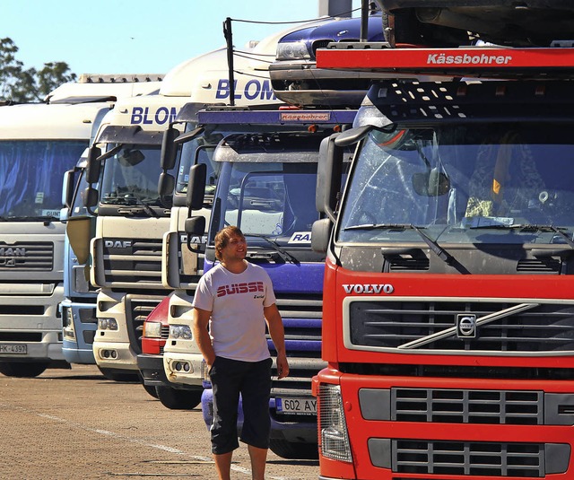 Dringend gesucht: Lkw-Fahrer   | Foto: dpa