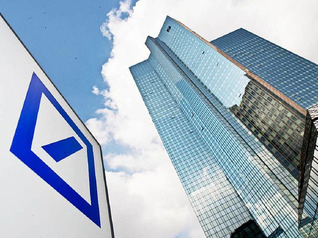 Die Deutsche Bank streicht viele Arbeitspltze.  | Foto: dpa