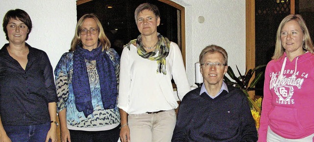 Neu in das Vorstandsteam gewhlt wurde...r, Carmen Zanello und Heribert Maier.   | Foto: Verein