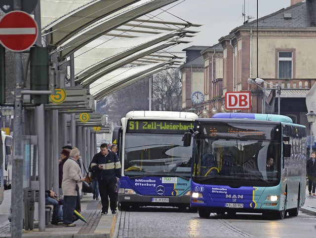 Der Zentrale Omnibusbahnhof und die Ve...ritikpunkte beim Nordwest-Brgerabend.  | Foto: hsl