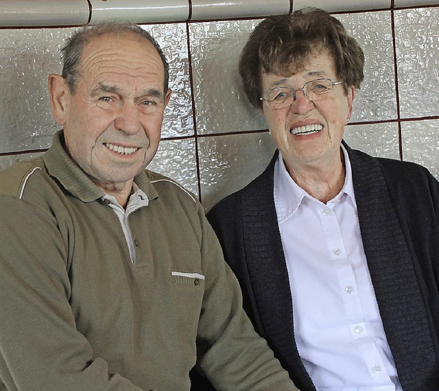 Seit 50 Jahren sind Erich und Agnes Sa...r, knnen sie Goldene Hochzeit feiern.  | Foto: Christa Maier