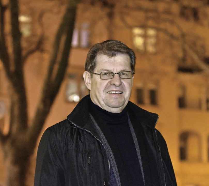 Er hat lange hier gewohnt, daher ist f...alf Stegner Freiburg ein St�ck Heimat.  | Foto: Michael Bamberger