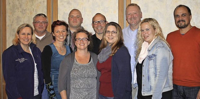 Der Vorstand des Frdervereins &#8222;...er), Nadja Deninger und Oliver Brkle.  | Foto: Adelbert Mutz