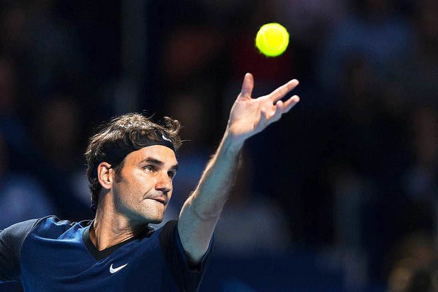 Roger Federer will die Swiss Indoors gewinnen.  | Foto: dpa