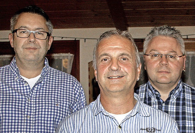 Neues Trio an der Spitze des  FC Rotze...erer) und Ralf Bernauer (Jugendleiter)  | Foto: Charlotte Frse