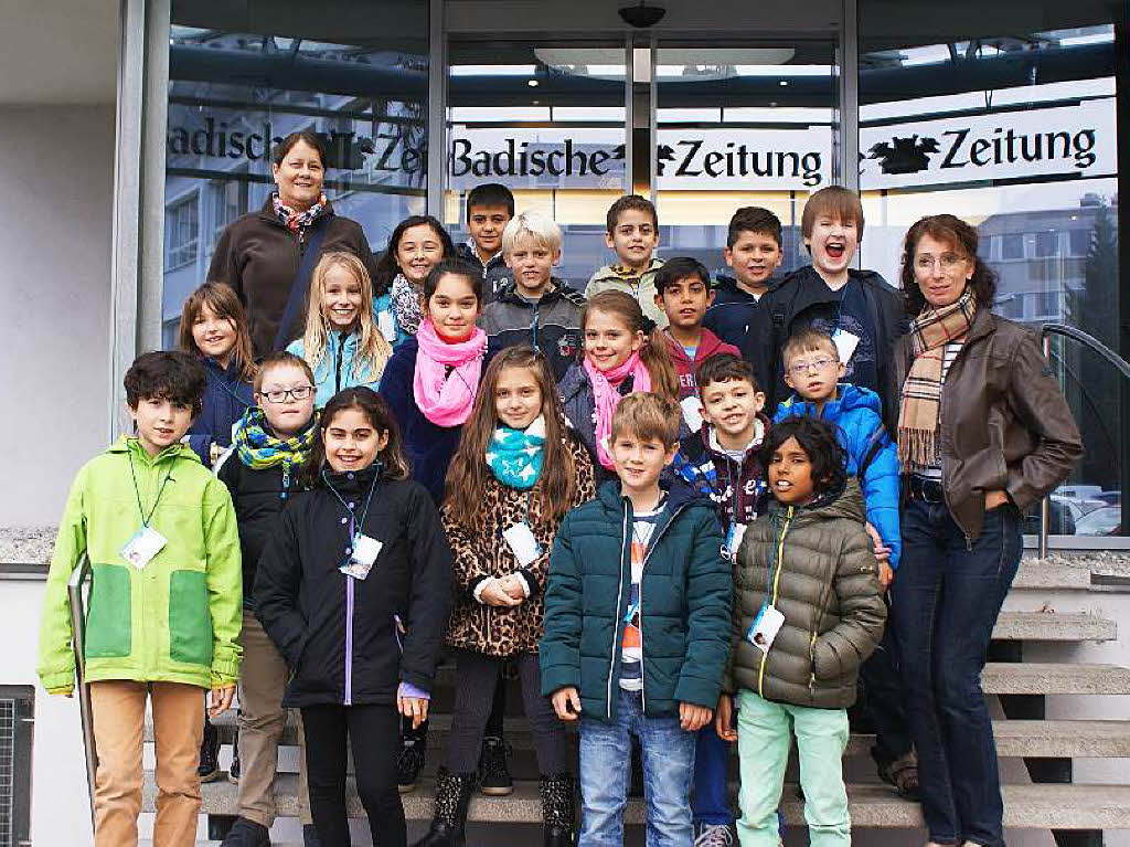 Klasse 4a der Anne-Frank-Schule aus Freiburg