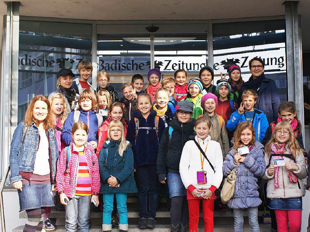 Klasse 4a der Grundschule am Erle aus Endingen Klasse 4a der Grundschule am Erle aus Endingen