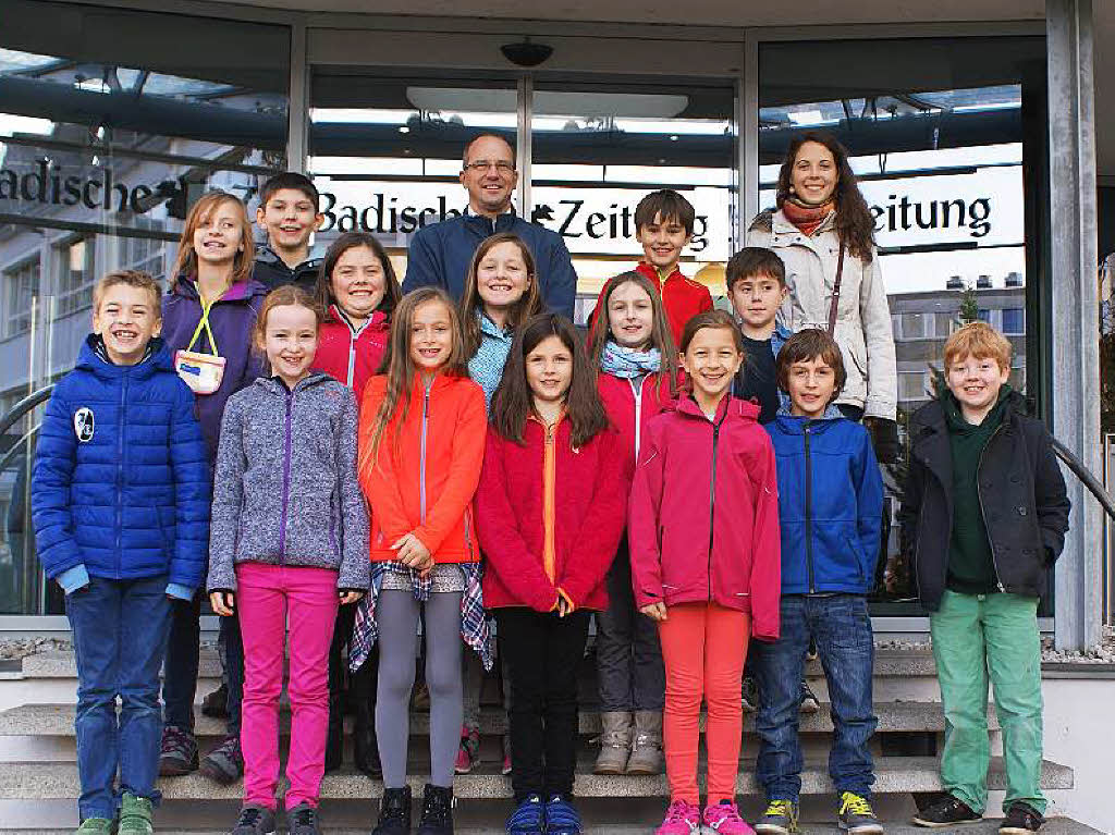 Klasse 4a der Sommerbergschule aus Buchenbach Klasse 4a der Sommerbergschule aus Buchenbach