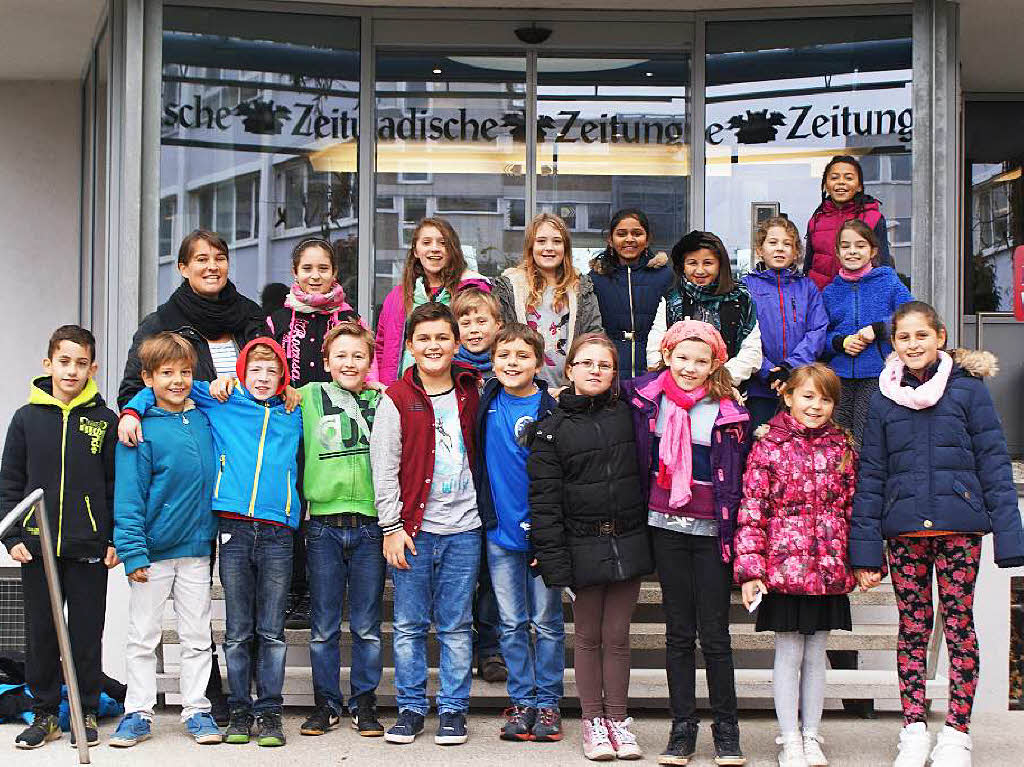 Klasse 4c der Vigelius-Grundschule aus Freiburg