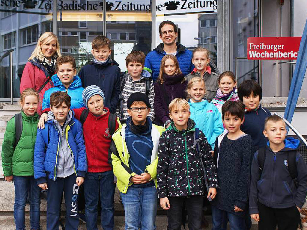 Klasse 4 der FT-Sportgrundschule aus Freiburg