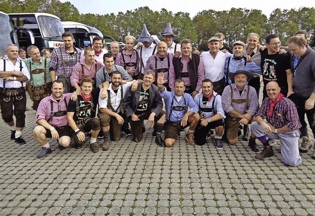 Die Waldkircher Burghexen auf &#8222;Betriebsausflug&#8220;.   | Foto: Hexen