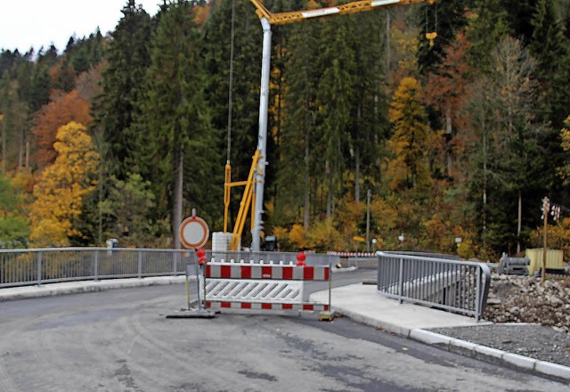 Mitte Oktober sollte sie fertig sein, ...nd gehen. Feinarbeiten stehen noch an.  | Foto: Margrit Matyscak