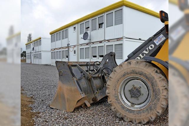 112 weitere Flchtlinge kommen in Bad Sckinger Container-Unterkunft